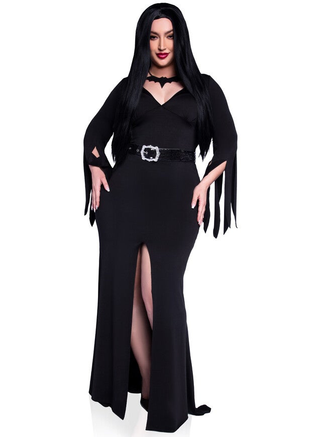 Immortal Mistress Costume Dress, Black, alternate image number 2