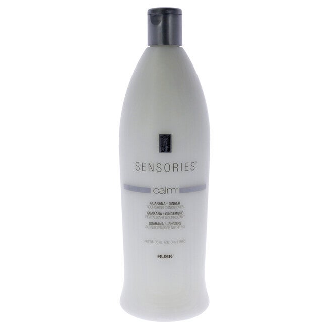 Sensories Calm Guarana And Ginger Nourishing Conditioner by Rusk for Unisex - 35 oz Conditioner, See Description, hi-res image number 0
