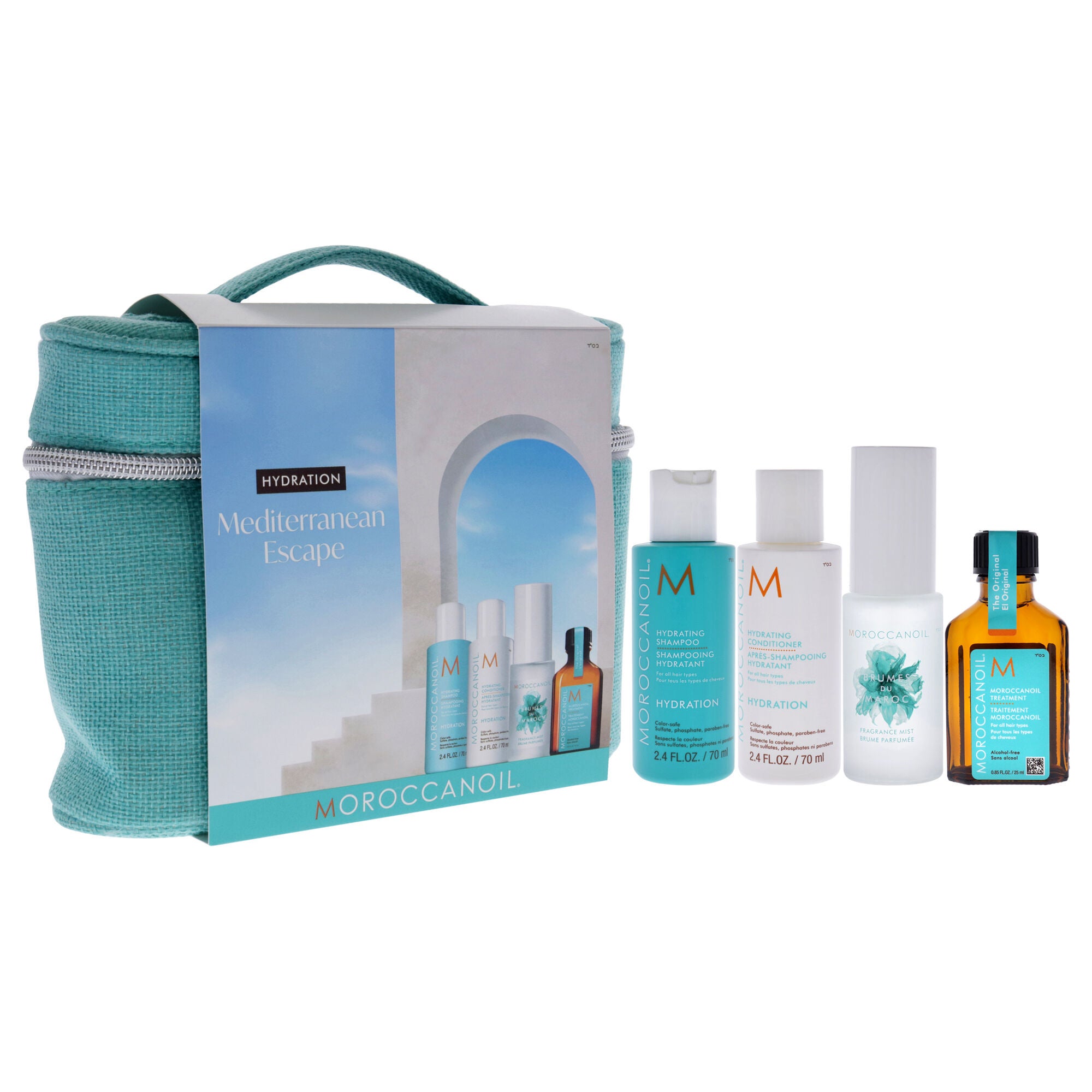 Moroccan Oil Mediterranean Escape Hydration Set by MoroccanOil for Unisex - 4 Pc, See Description, alternate image number 1