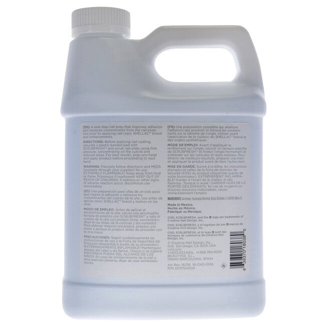 ScrubFresh Nail Surface Cleanser by CND for Women - 32 oz Cleanser, See Description, alternate image number 1