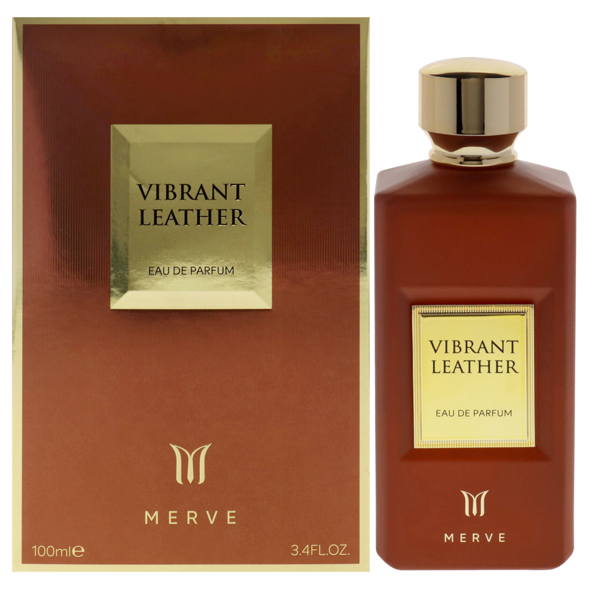 Vibrant Leather by Merve for Men - 3.4 oz EDP Spray, See Description, hi-res image number 0