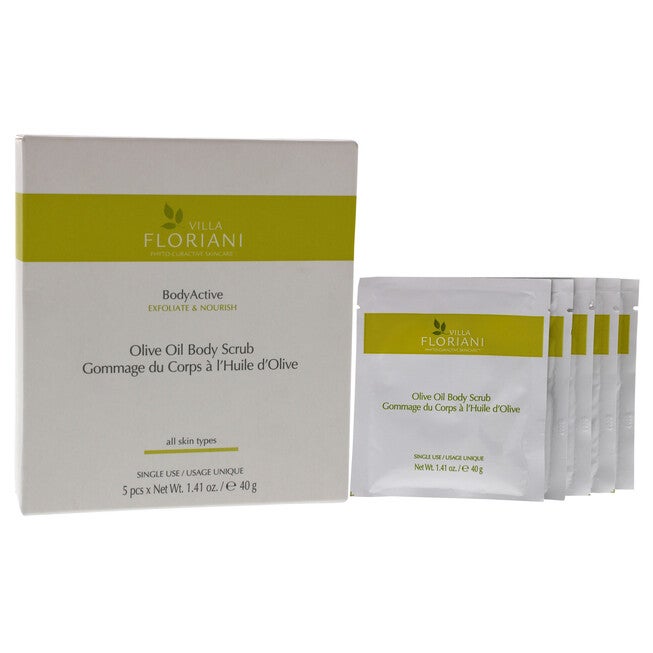 Body Active Body Scrub - Olive Oil by Villa Floriani for Women -5 x 1.41 oz Scrub, See Description, alternate image number 2