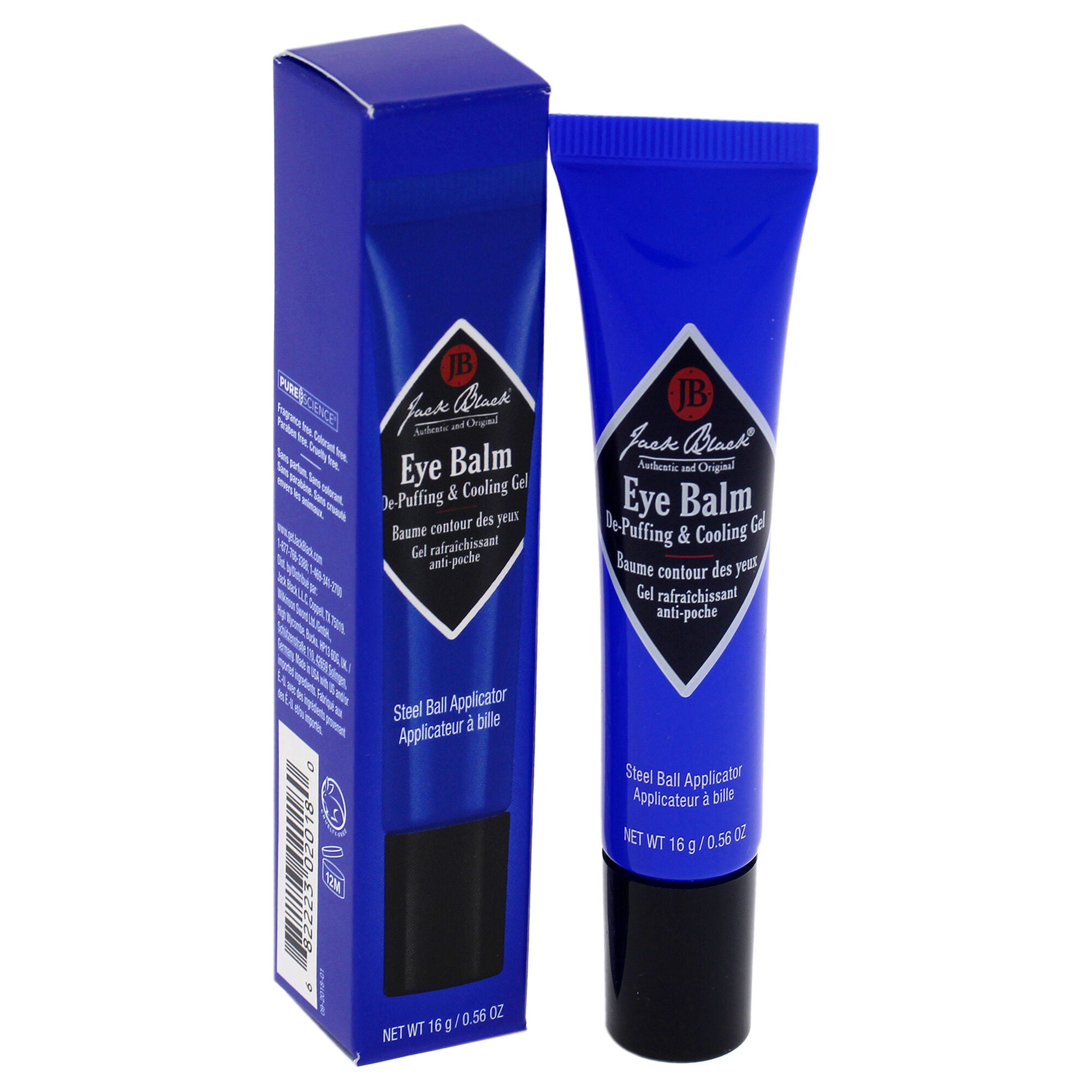 Eye Balm De-Puffing and Cooling Gel by Jack Black for Unisex - 0.56 oz Gel, , alternate image number 7
