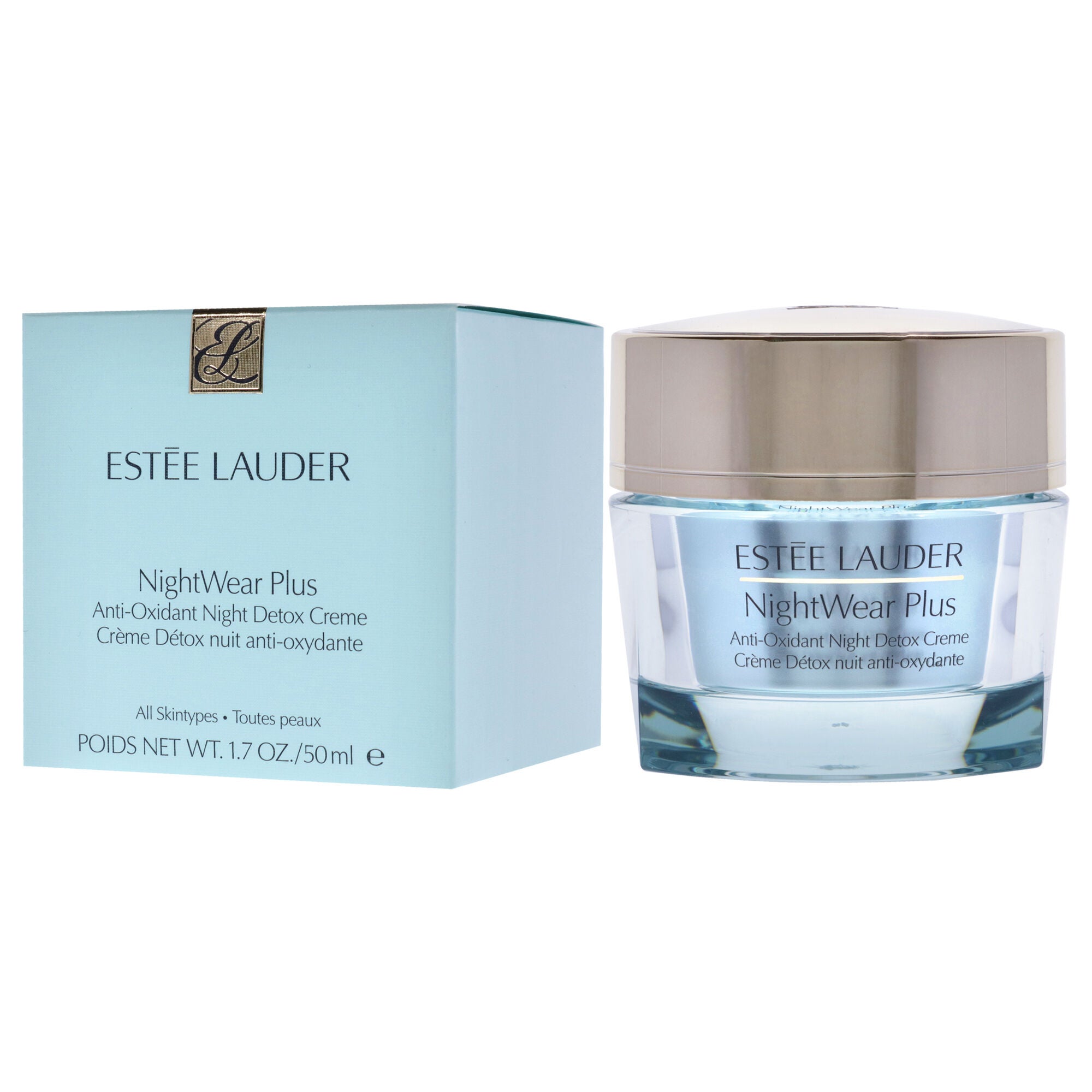 NightWear Plus Anti-Oxidant Night Detox Creme - All Skin Types by Estee Lauder for Women - 1.7 oz Cream, , alternate image number 6