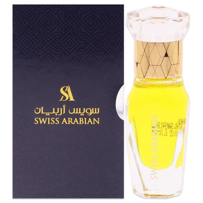 Blue Breeze by Swiss Arabian for Unisex - 0.4 oz Parfum Oil, See Description, hi-res image number 0