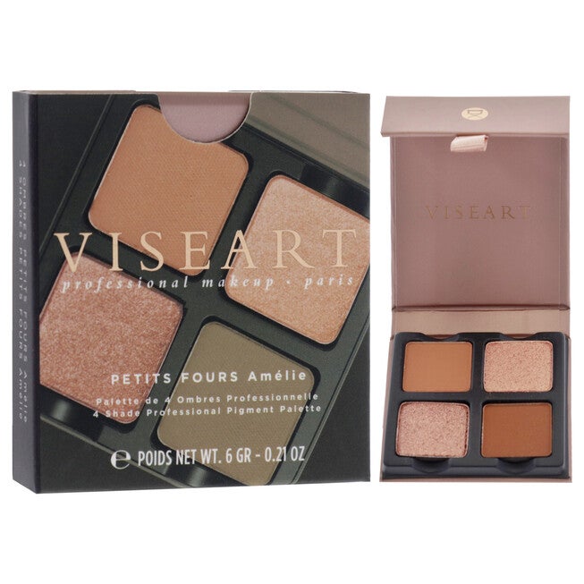 Petits Fours Eyeshadow Palette - Amelie by Viseart Paris for Women - 0.21 oz Eye Shadow, See Description, alternate image number 2