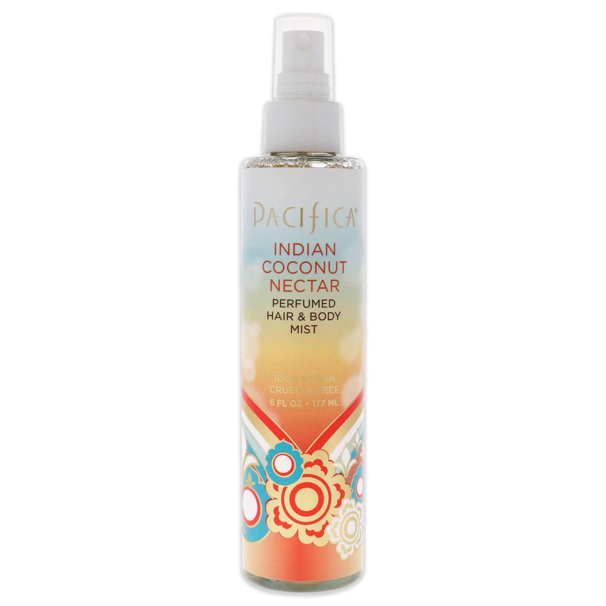 Perfumed Hair and Body Mist - Indian Coconut Nectar by Pacifica for Women - 6 oz Body Mist, See Description, hi-res image number 0