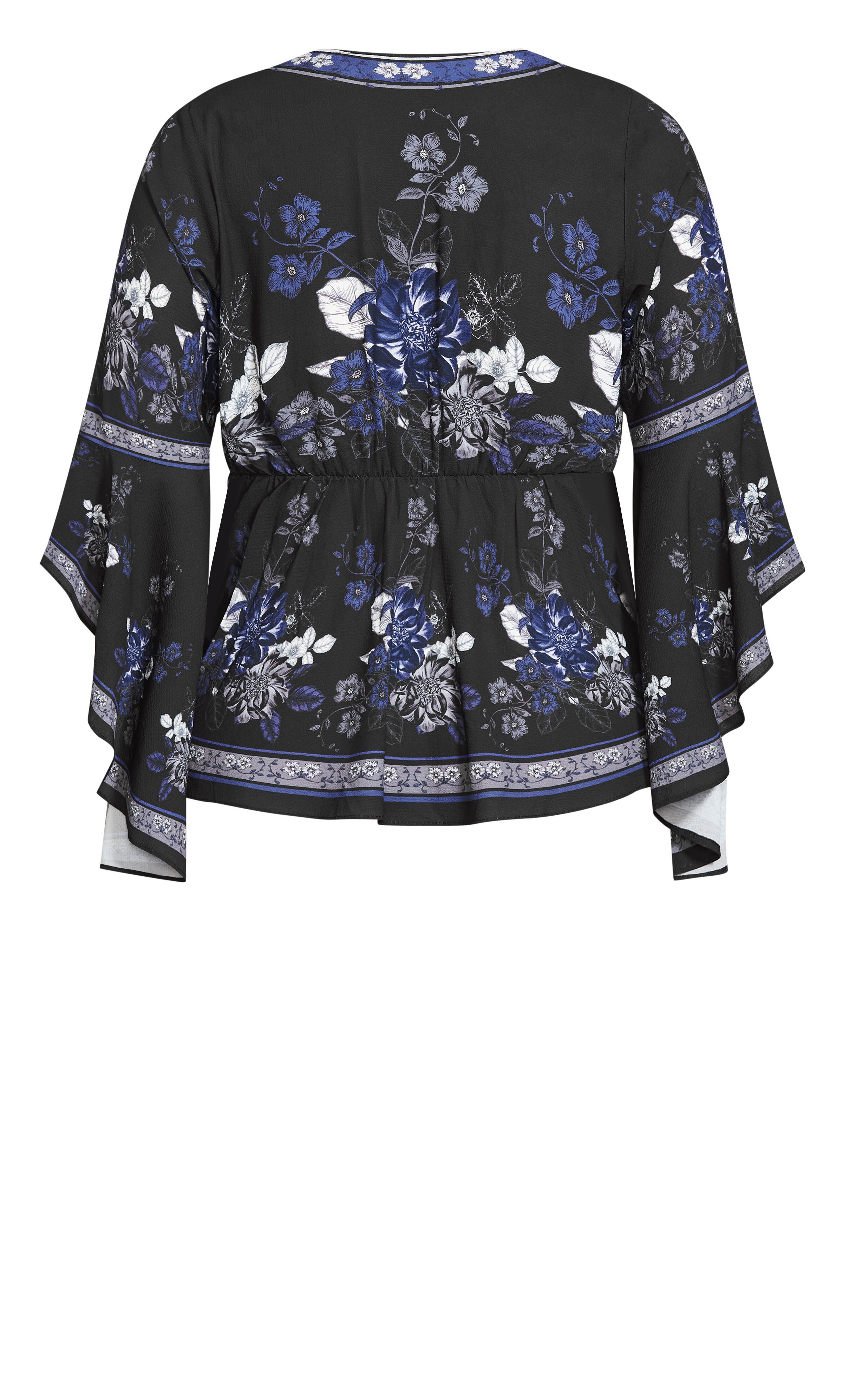 Ashley Scarf Top - black, , alternate image number 5