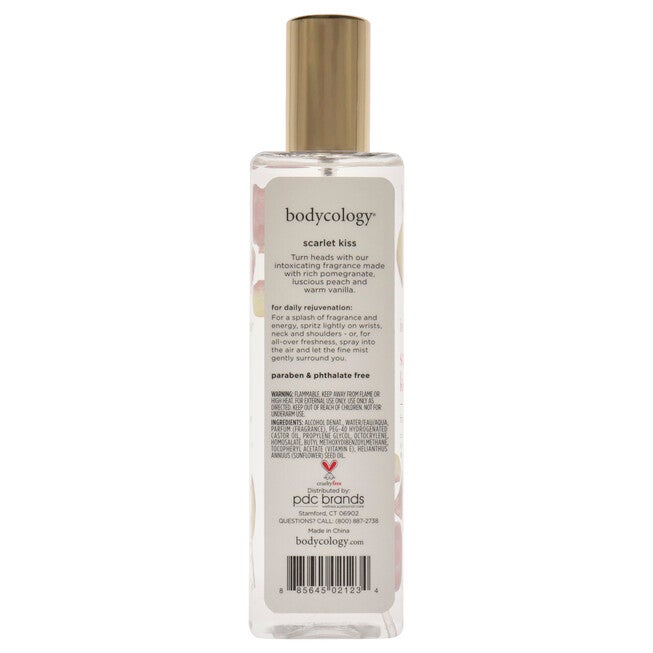 Scarlet Kiss by Bodycology for Women - 8 oz Fragrance Mist, See Description, alternate image number 2