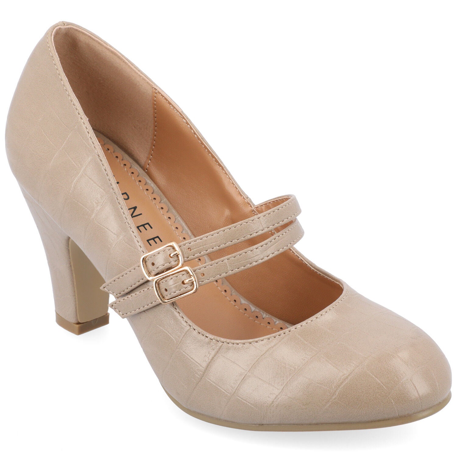 Women's Medium, Wide Width and Narrow Windy Pumps, Taupe, hi-res image number 0