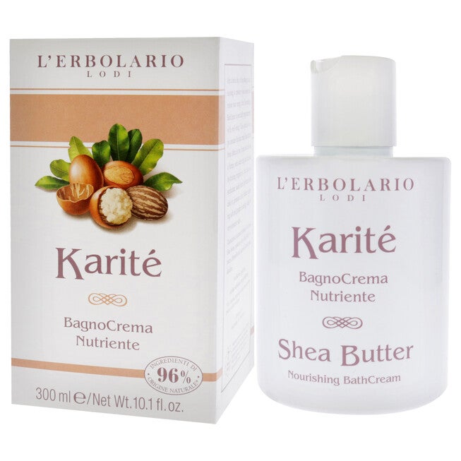 Nourishing Bath Cream - Shea Butter by LErbolario for Unisex - 10.1 oz Body Wash, NA, alternate image number null