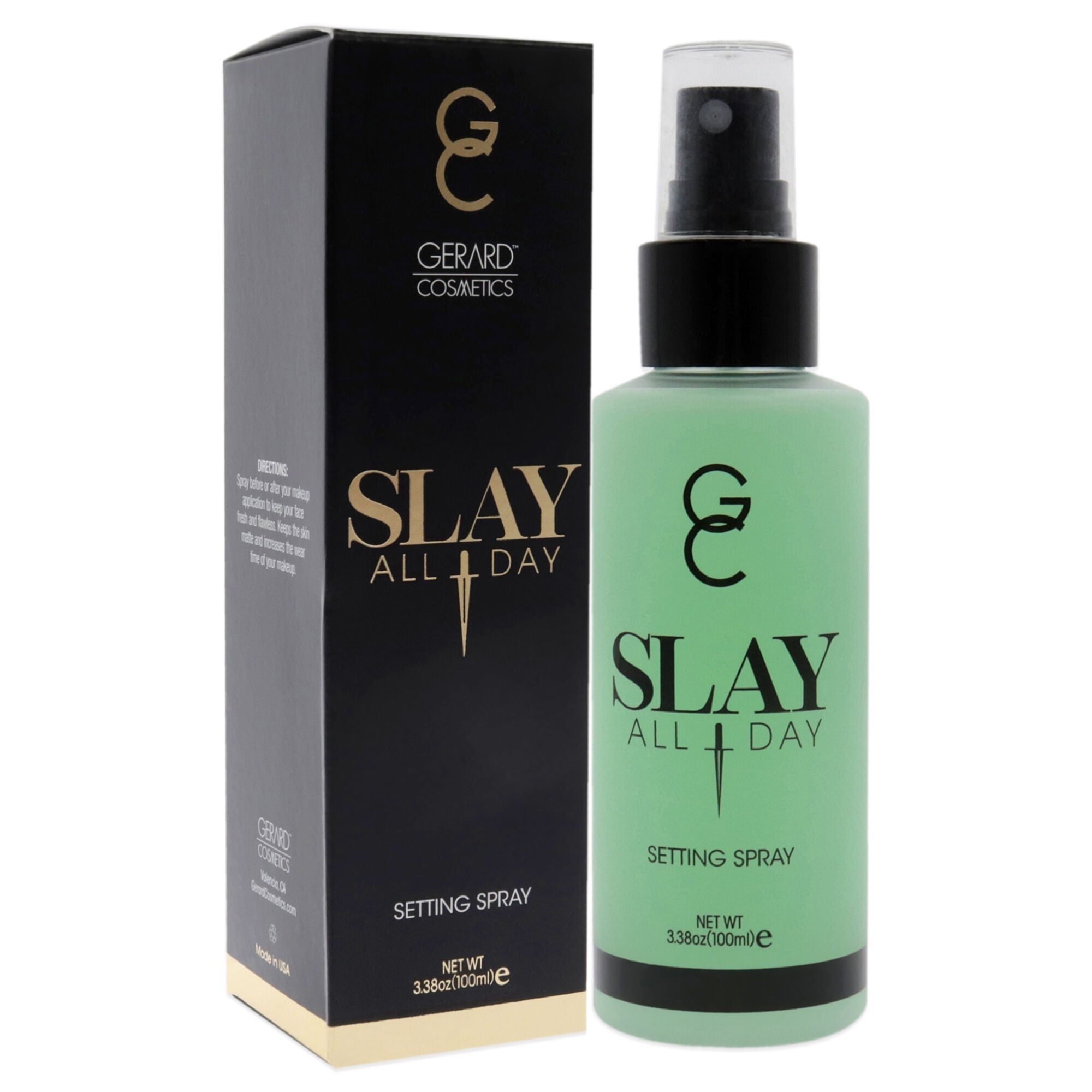 Slay All Day Setting Spray - Cucumber by Gerard Cosmetic for Women - 3.38 oz Setting Spray, , alternate image number 6