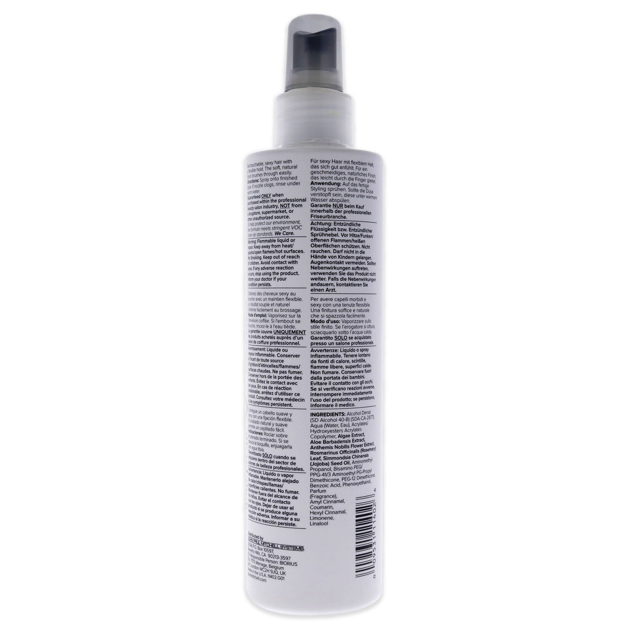 Soft Spray by Paul Mitchell for Unisex - 8.5 oz Hair Spray, See Description, alternate image number 1