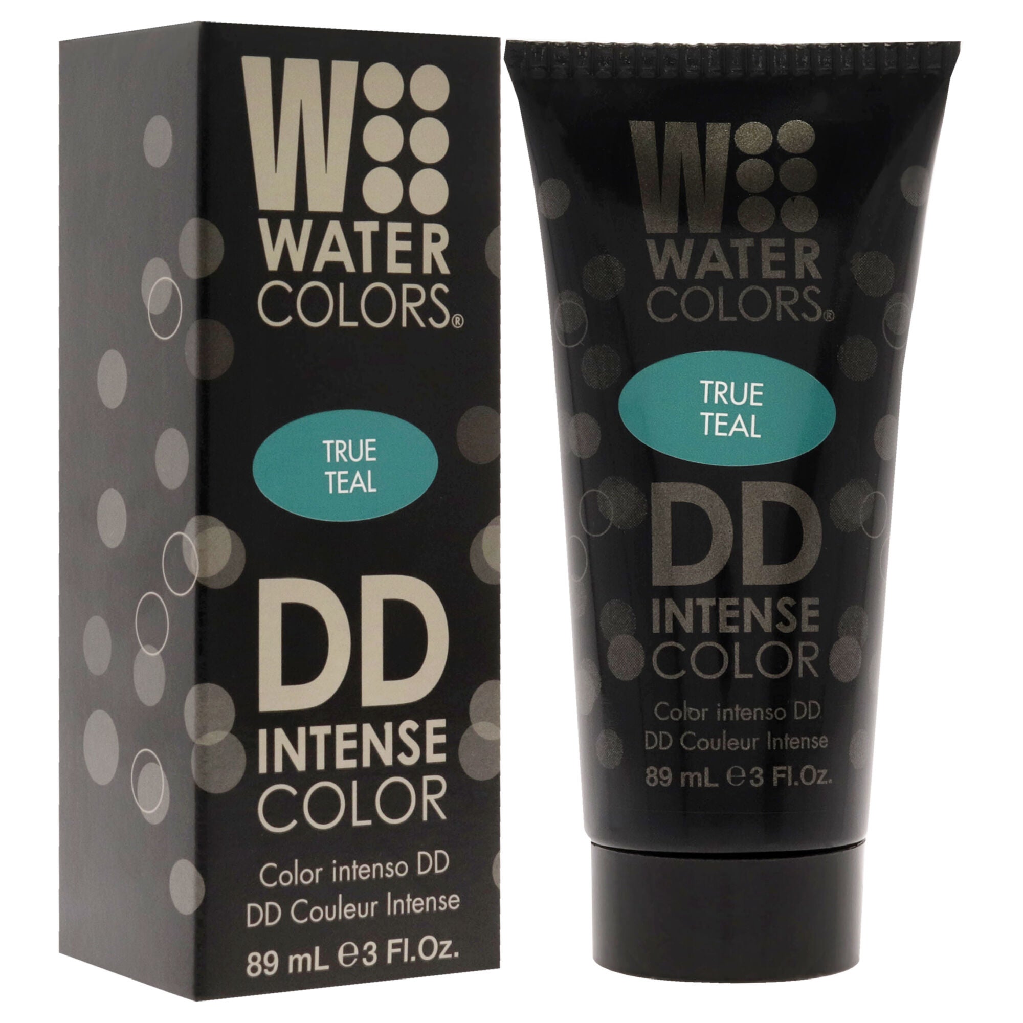 Watercolors DD Intense Color - True Teal by Tressa for Unisex - 3 oz Hair Color, , alternate image number 6