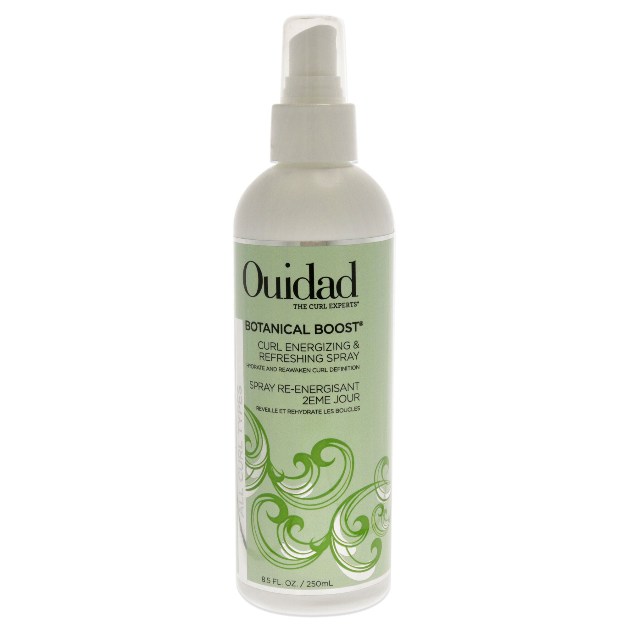Botanical Boost Curl Energizing and Refreshing Spray by Ouidad for Unisex - 8.5 oz Hair Spray, , alternate image number 4