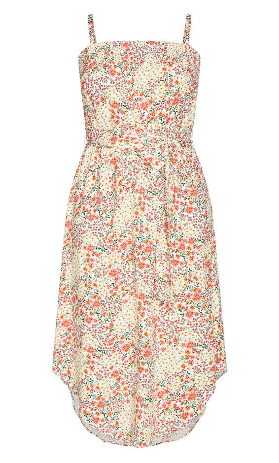 Tamika Print Dress - ivory, , alternate image number 3