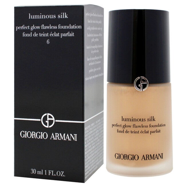 Luminous Silk Foundation - # 6 Medium/Warm by Giorgio Armani for Women - 1 oz Foundation, See Description, alternate image number 3