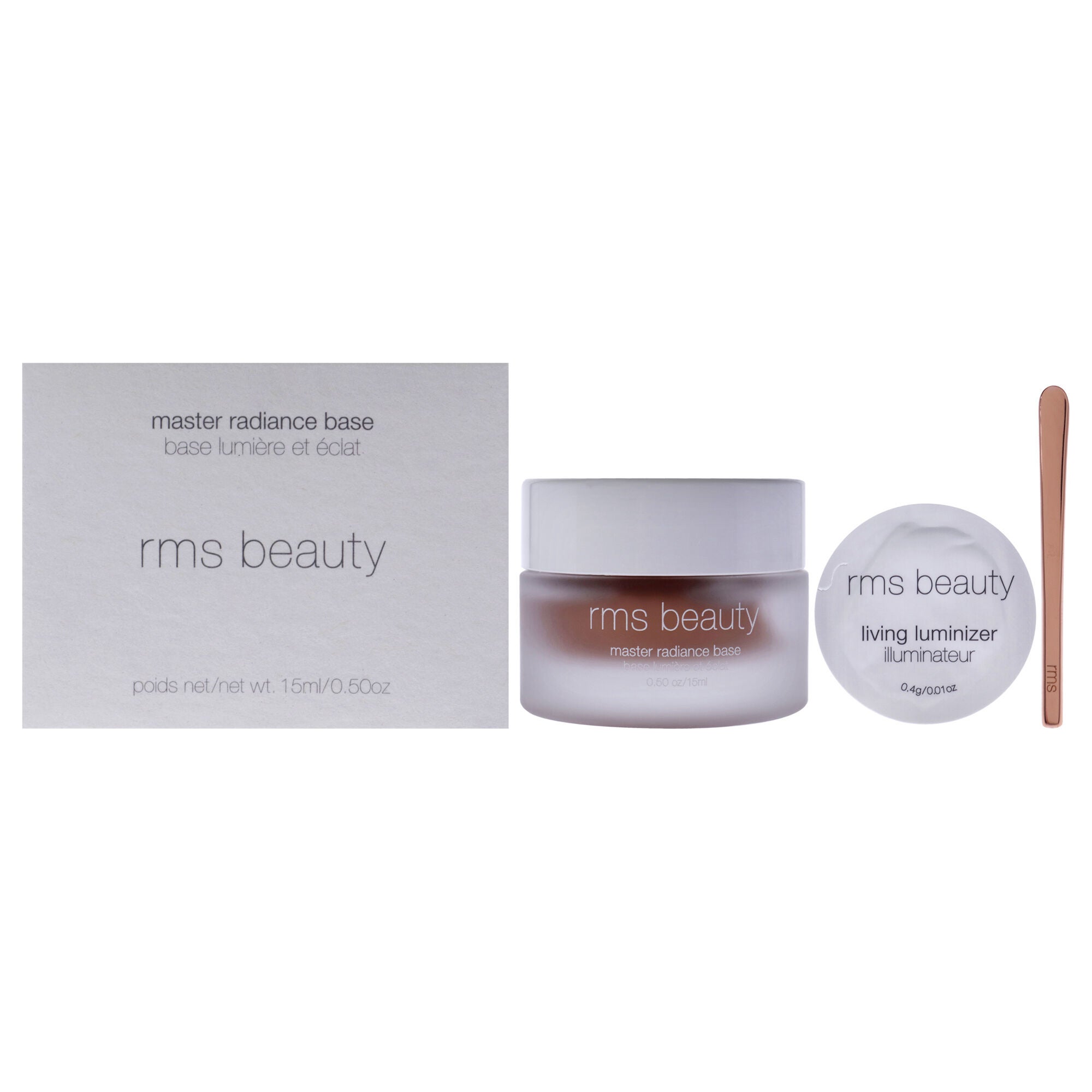 Master Radiance Base - Deep In Radiance by RMS Beauty for Women - 0.5 oz Cream, See Description, hi-res image number 0