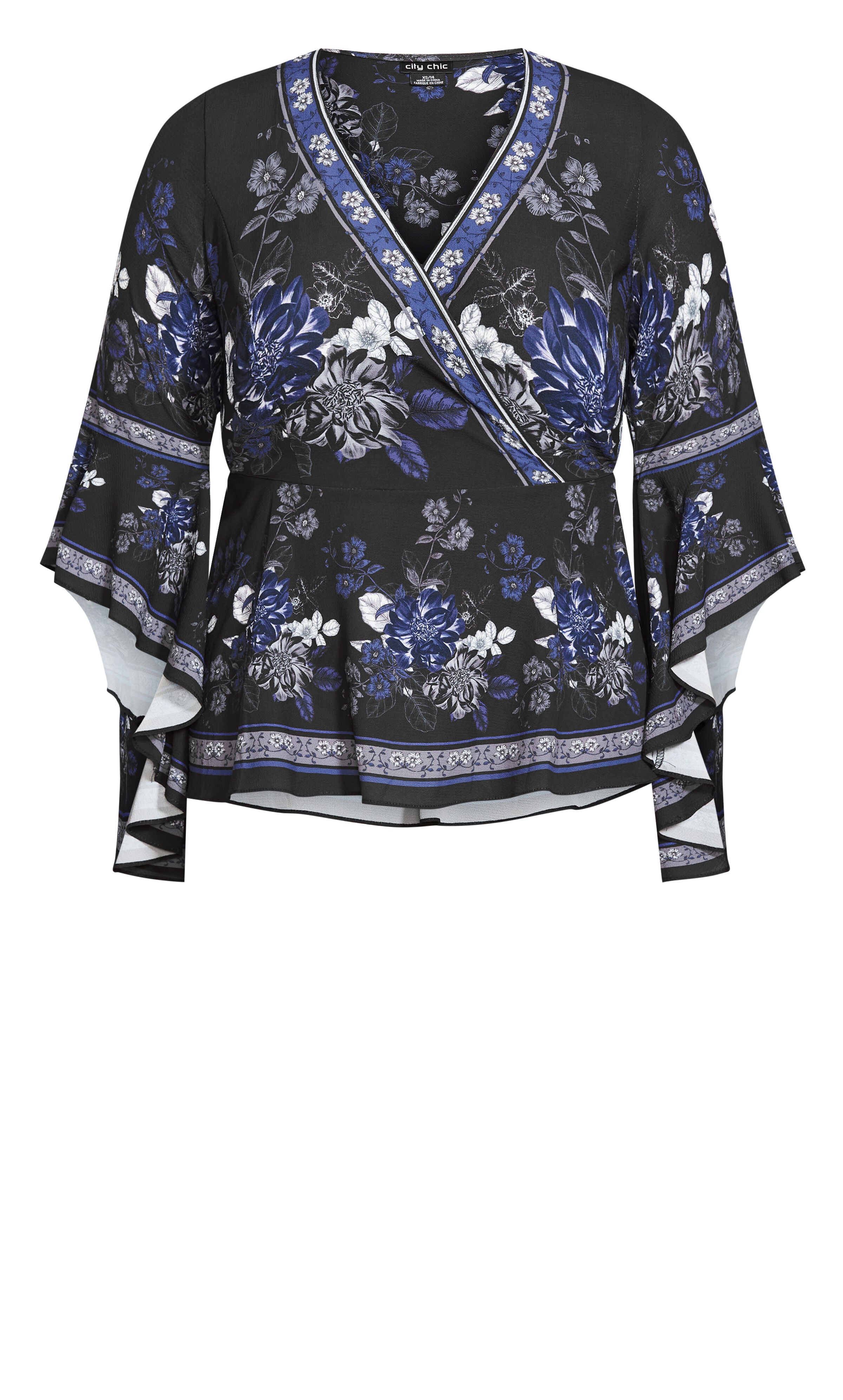 Ashley Scarf Top - black, , alternate image number 4