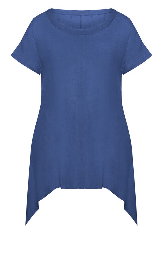 Lara Twist Tunic - navy, , alternate image number 4