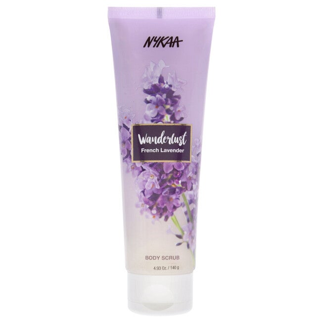 Wanderlust Body Scrub - French Lavender by Nykaa Naturals for Women - 4.93 oz Scrub, , alternate image number 4