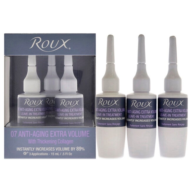 Anti-Aging Extra Volume Treatment - 07 by Roux for Unisex - 3 x 0.5 oz Treatment, See Description, hi-res image number 0