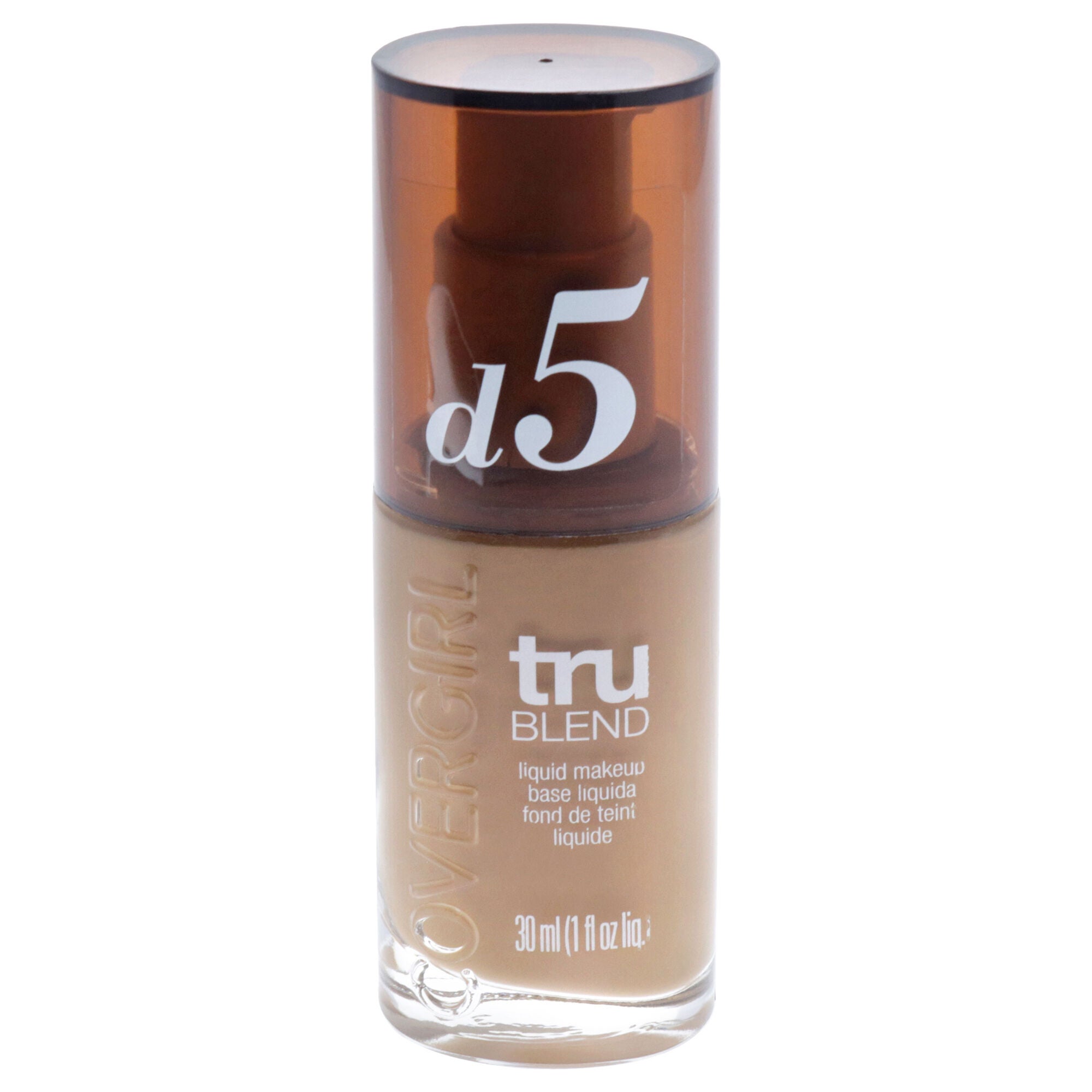 TruBlend Liquid Makeup -D5 Tawny by CoverGirl for Women - 1 oz Foundation, See Description, hi-res image number 0