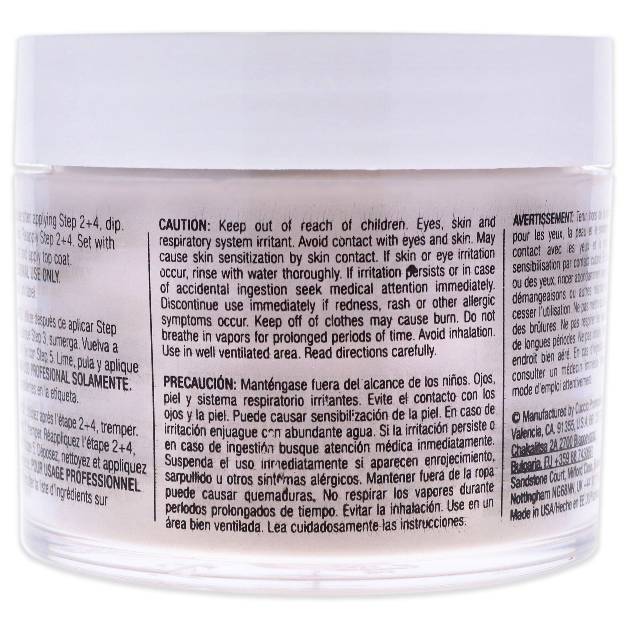 Pro Powder Polish Nail Colour Dip System - I Wish by Cuccio Colour for Women - 1.6 oz Nail Powder, Beige, alternate image number 1