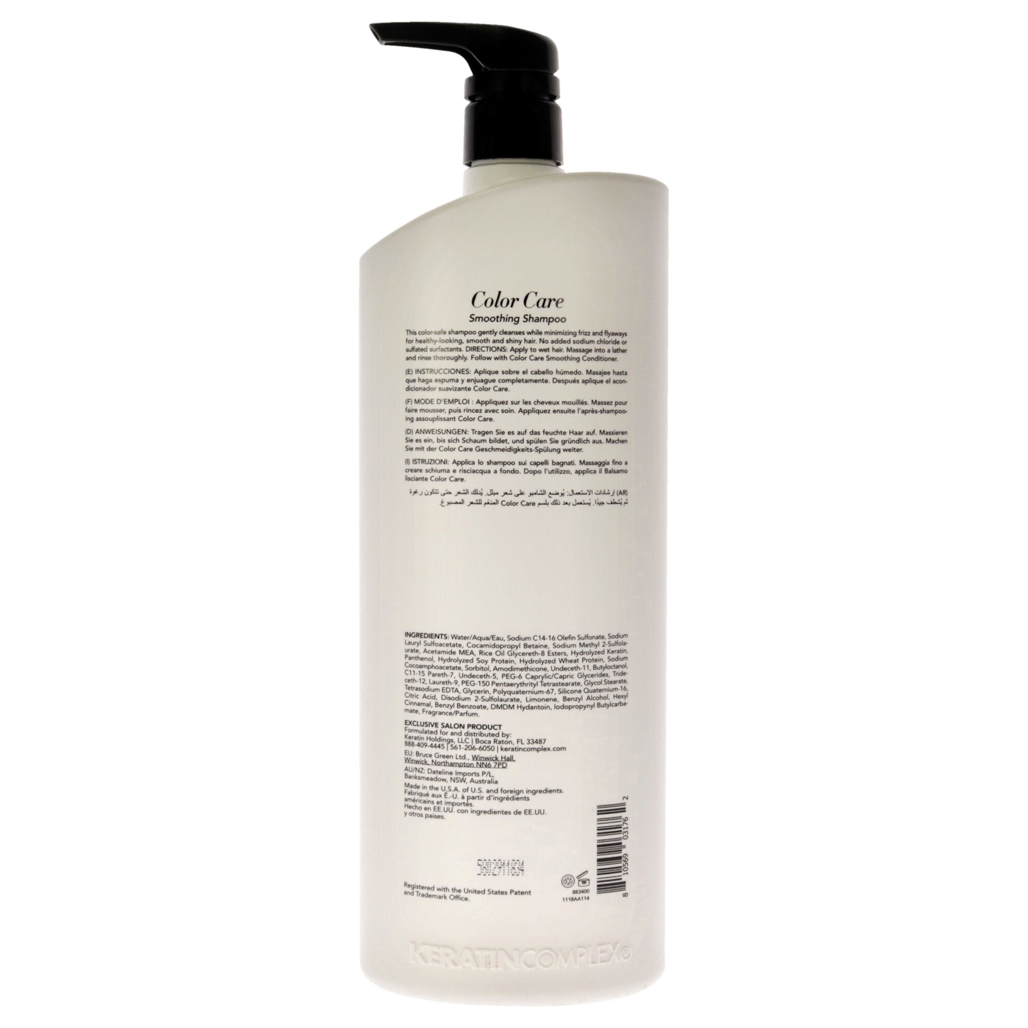 Keratin Complex Color Care Shampoo by Keratin Complex for Unisex - 33.8 oz Shampoo, , alternate image number 3