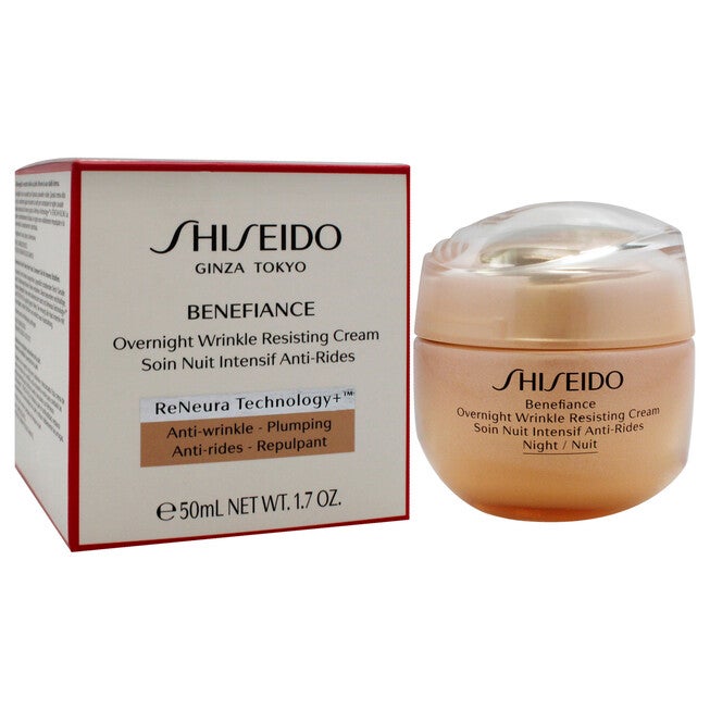 Benefiance Overnight Wrinkle Resisting Cream by Shiseido for Women - 1.7 oz Cream, , alternate image number 6