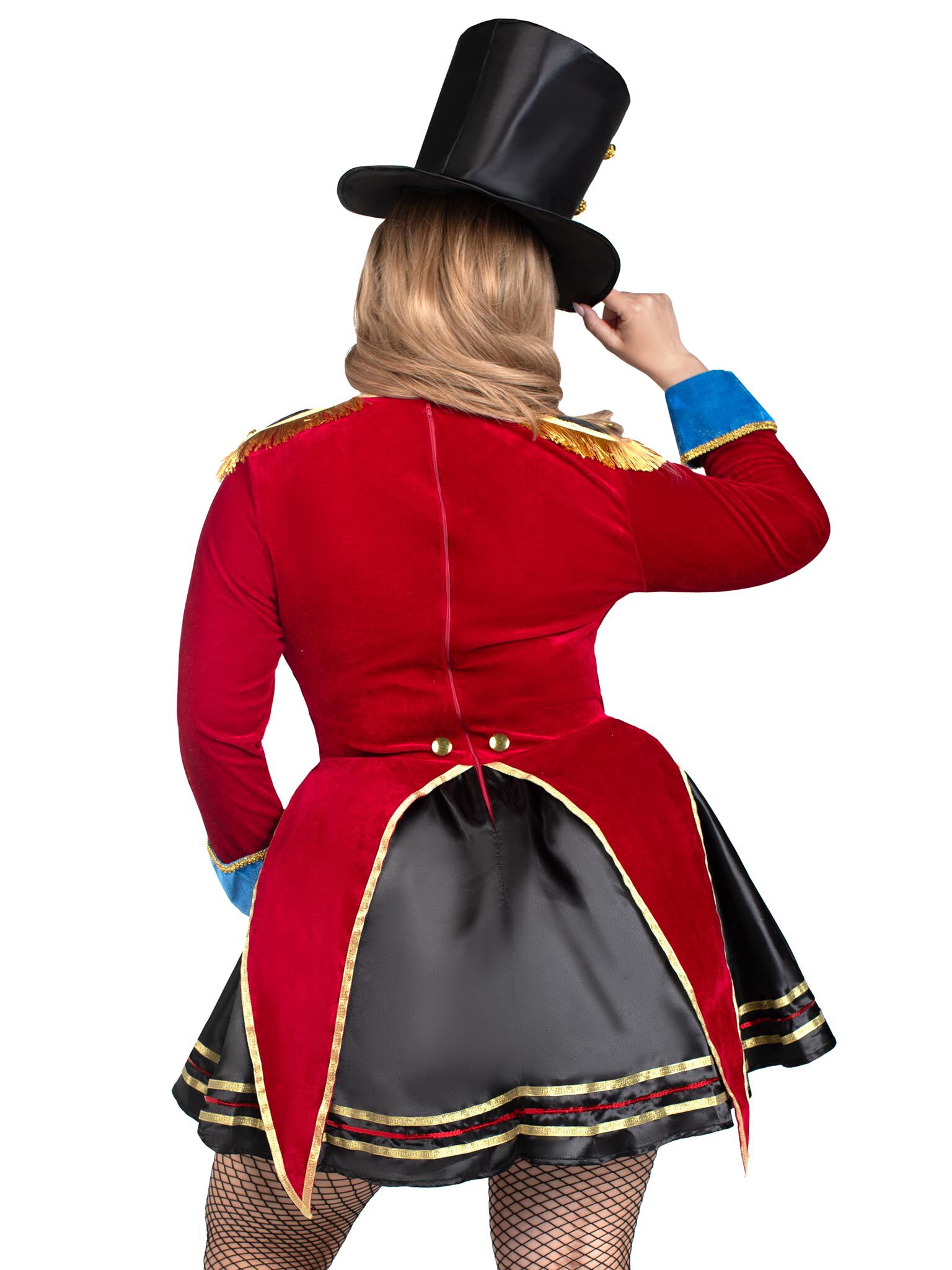 Classic Ringmaster Costume, Red, alternate image number 1