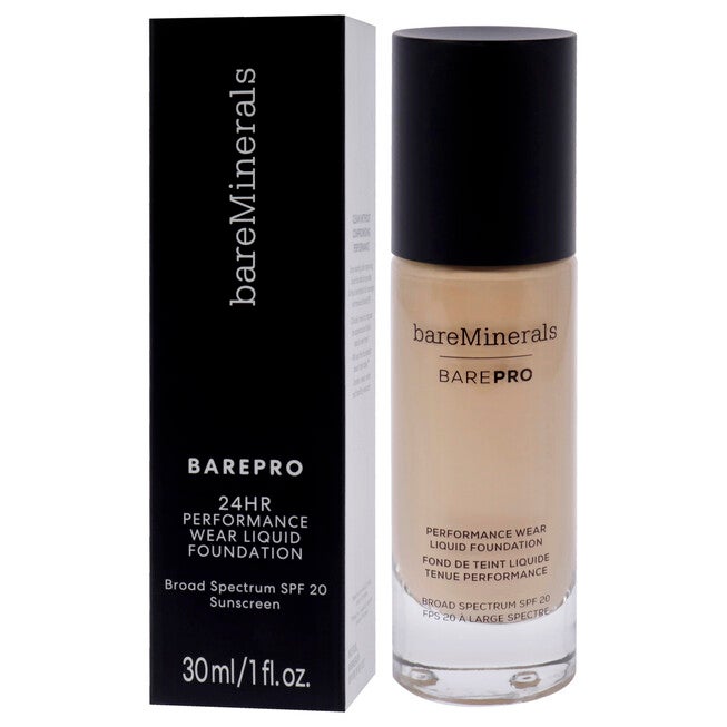 Barepro Performance Wear Liquid Foundation SPF 20 - 14 Silk by bareMinerals for Women - 1 oz Foundation, See Description, alternate image number 3