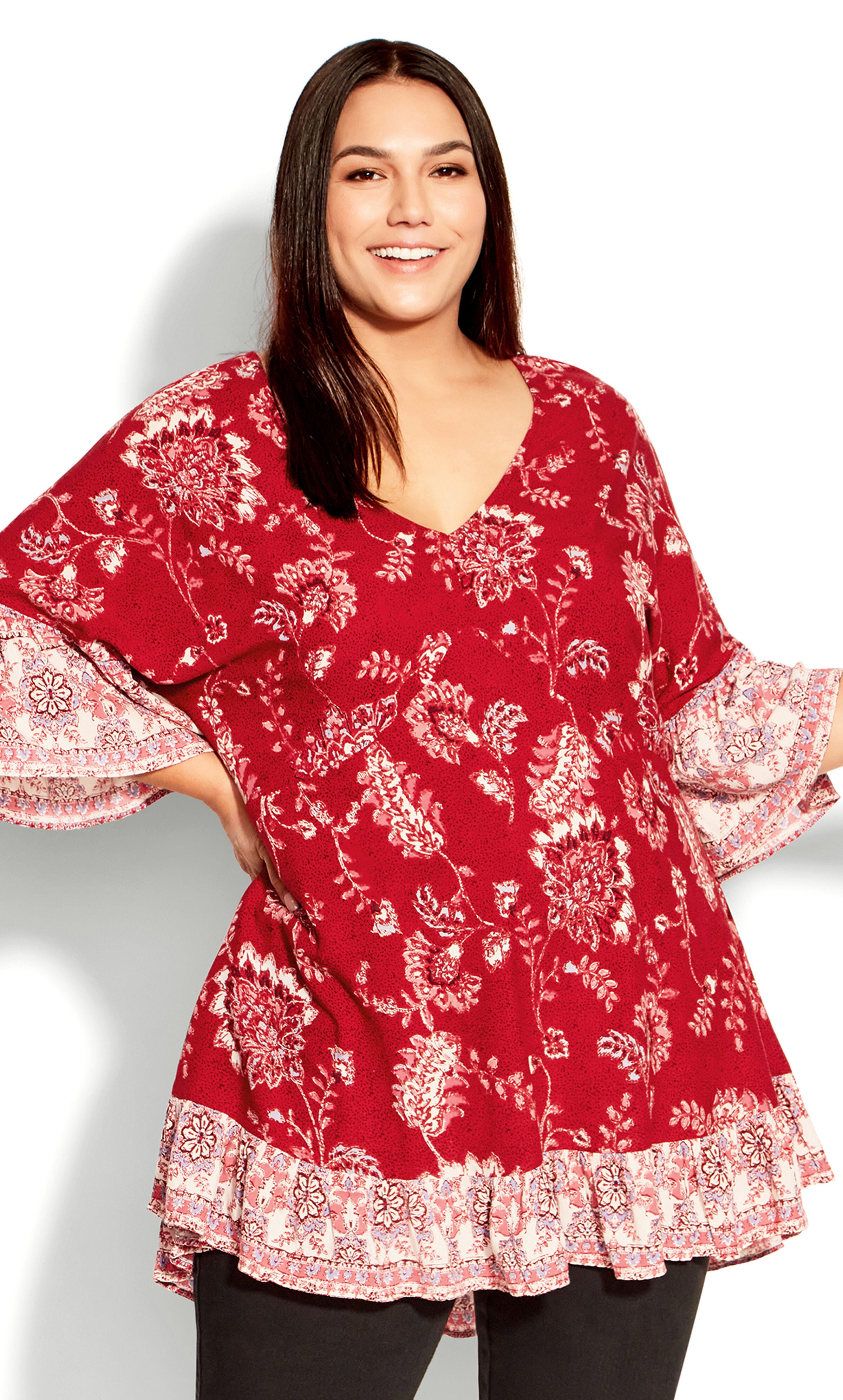 Harper Tunic - rose, Pink, hi-res image number 0
