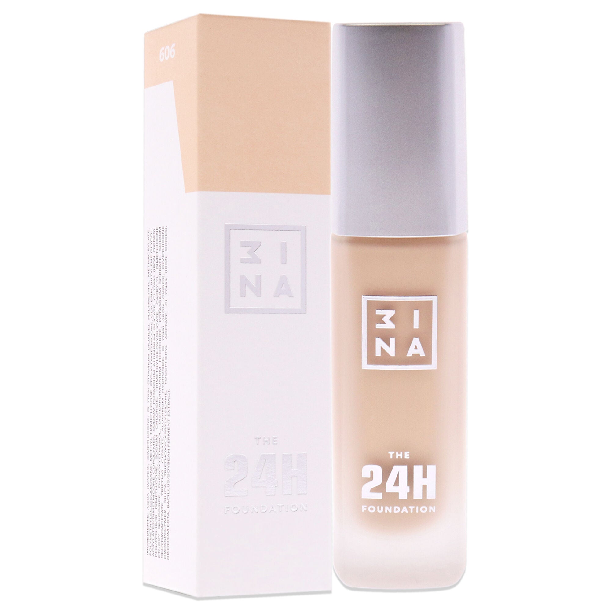 The 24H Foundation - 606 by 3INA for Women - 1.01 oz Foundation, , alternate image number 6
