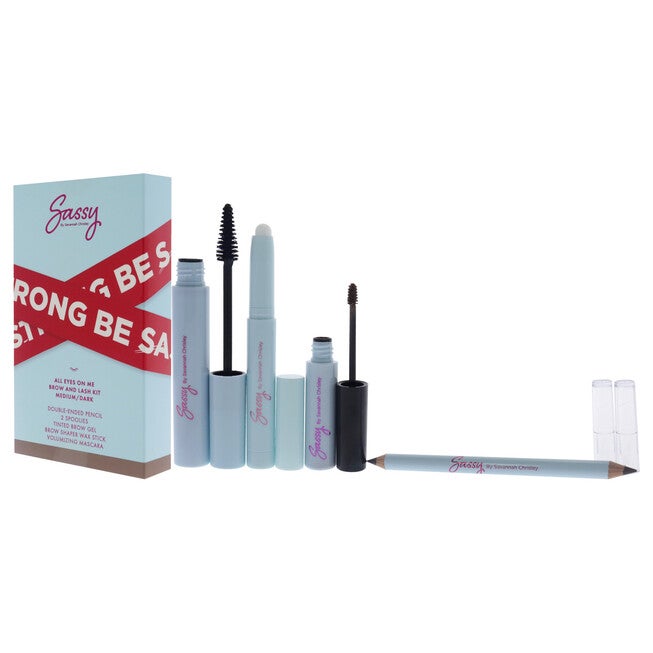 Breakup Collection All Eyes on me Brow and Lash Kit - Medium-Dark by Sassy by Savannah Chrisley for Women - 6 Pc Set, , alternate image number 3