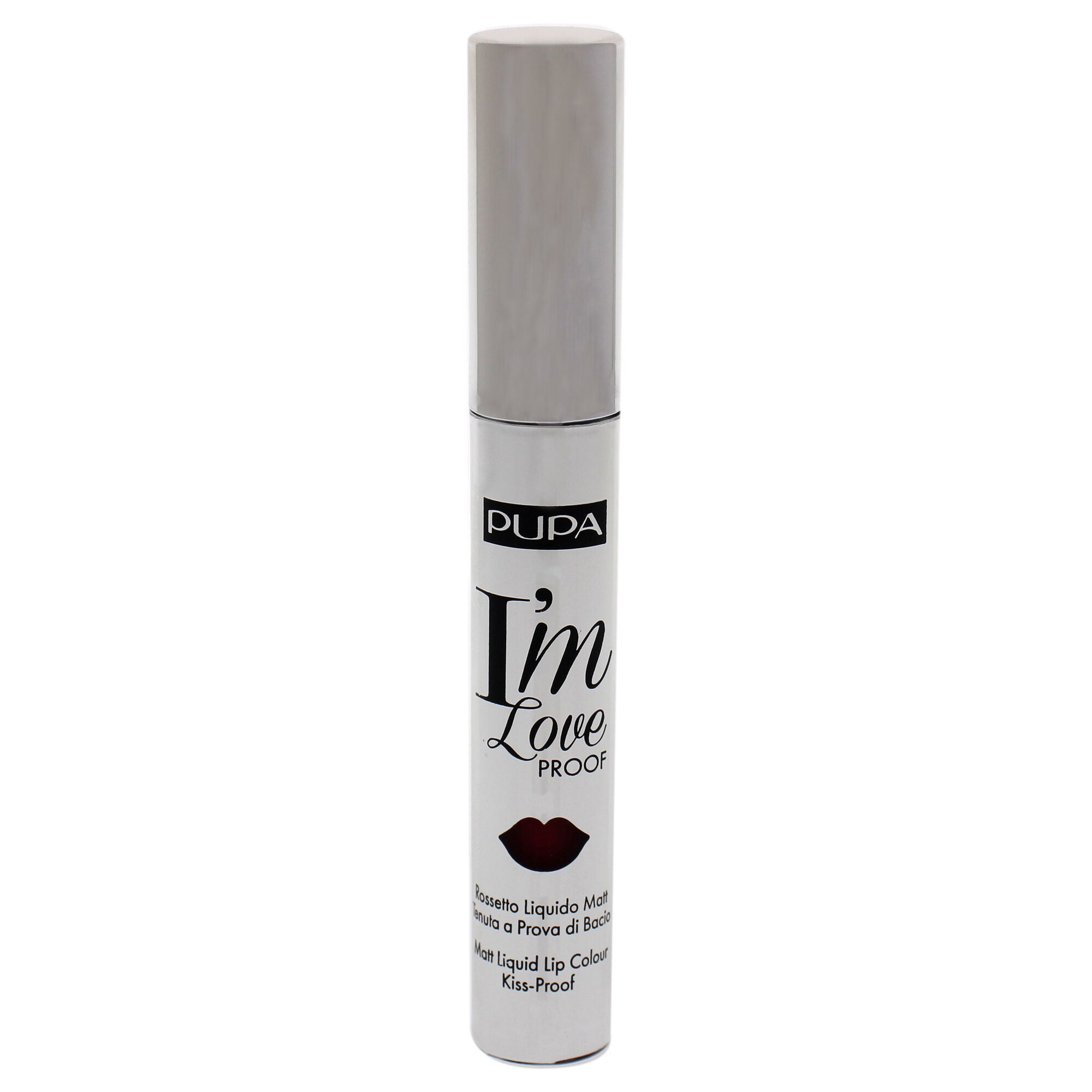 I Am Love Proof Matt Liquid Lip Color - 012 Burgundy Red by Pupa Milano for Women - 0.09 oz Lipstick, , alternate image number 5