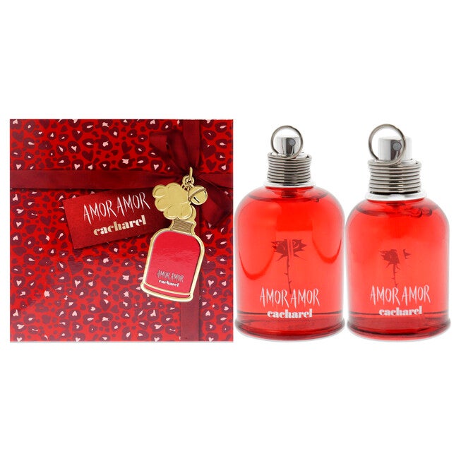 Amor Amor by Cacharel for Women - 2 Pc Gift Set 3.4oz EDT Spray, 1oz EDT Spray, See Description, hi-res image number 0