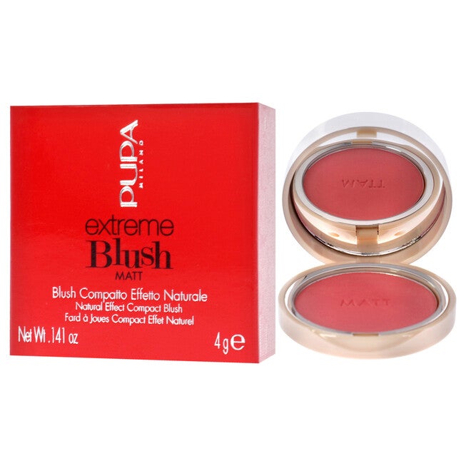 Extreme Blush Matt - 004 Daring Pink by Pupa Milano for Women - 0.141 oz Blush, See Description, alternate image number 2