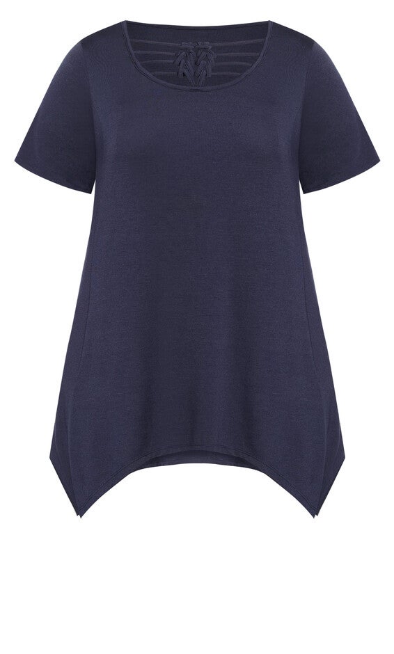 Knotted Cage Tunic - navy, , alternate image number 4