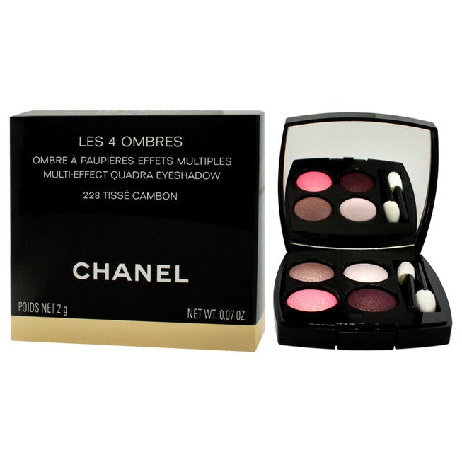 Les 4 Ombres Multi-Effect Quadra Eyeshadow - 228 Tisse Cambon by Chanel for Women - 0.07 oz Eyeshadow, See Description, alternate image number 3