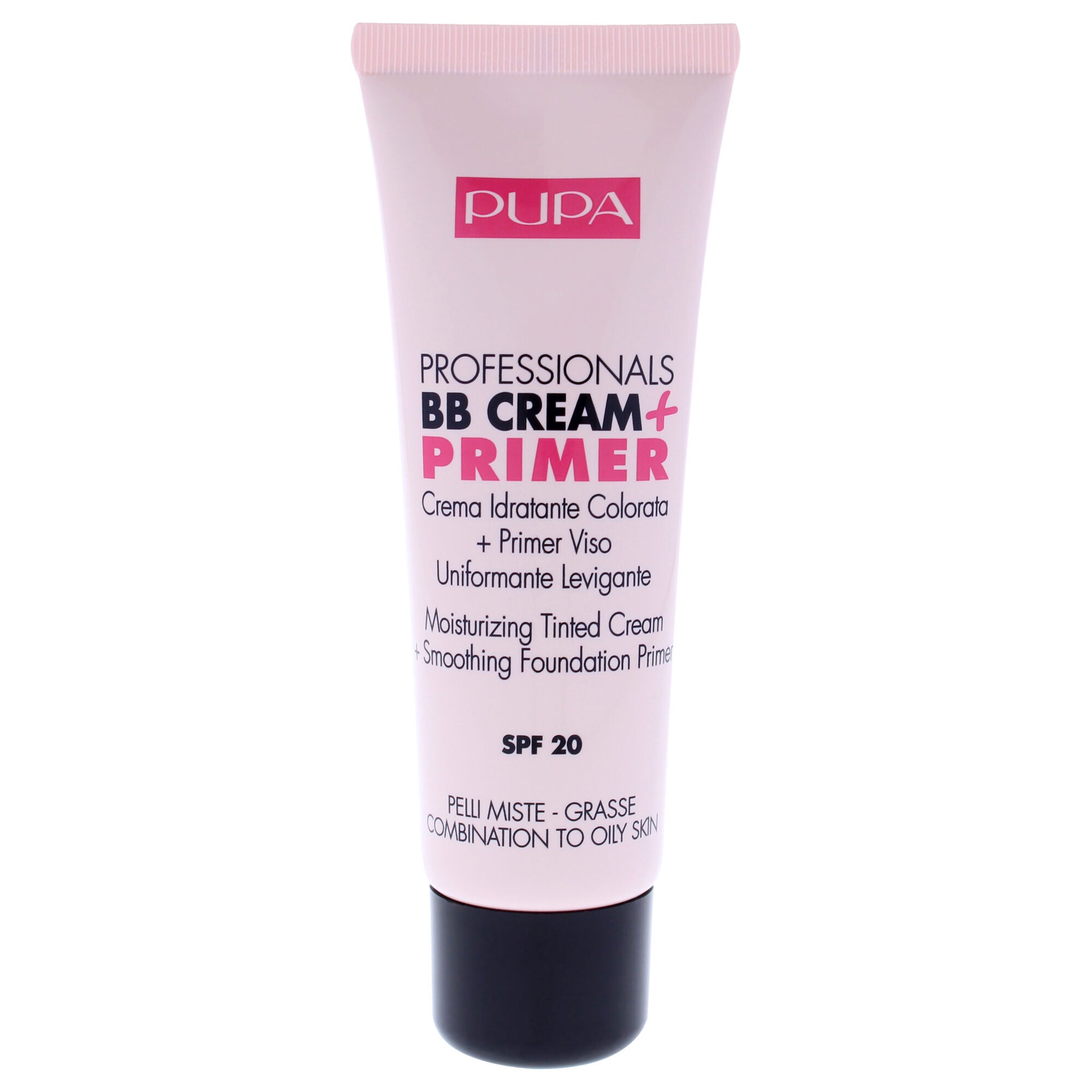 Professionals BB Cream Plus Primer SPF 20 - 001 Nude - Combination To Oily Skin by Pupa Milano for Women - 1.69 oz Primer, See Description, alternate image number 4