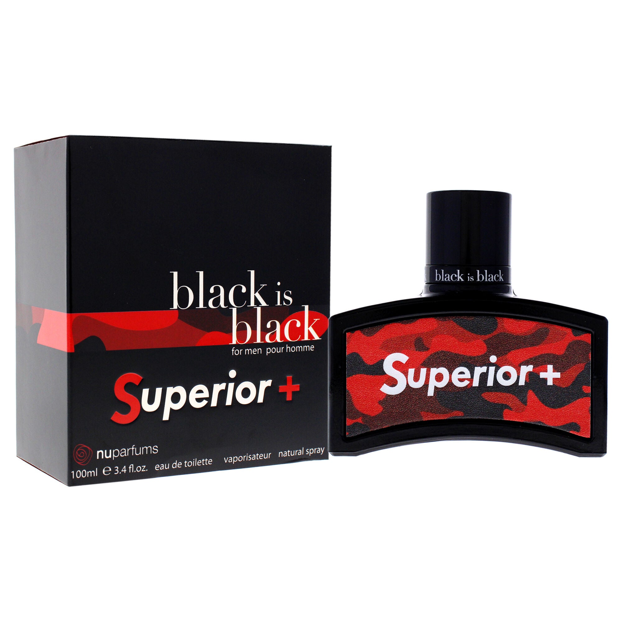 Black Is Black Superior by Nuparfums for Men - 3.4 oz EDT Spray, , alternate image number 6