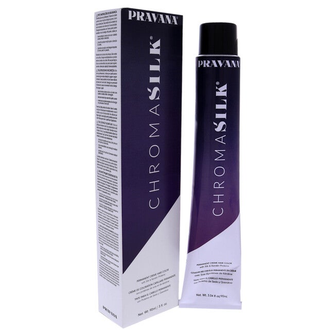 ChromaSilk Creme Hair Color - 6.1 Dark Ash Blonde by Pravana for Unisex - 3 oz Hair Color, , alternate image number 6