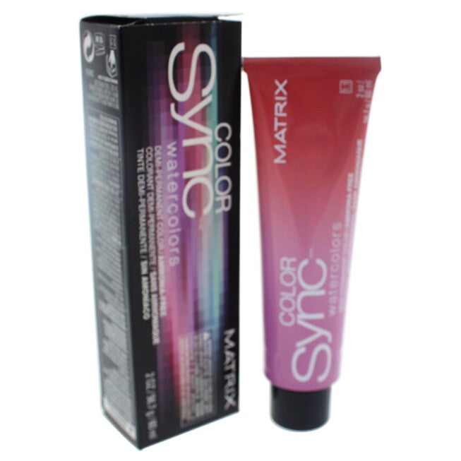 Color Sync Watercolors Demi-Permanent - Sapphire Blue by Matrix for Unisex - 2 oz Hair Color, See Description, hi-res image number 0