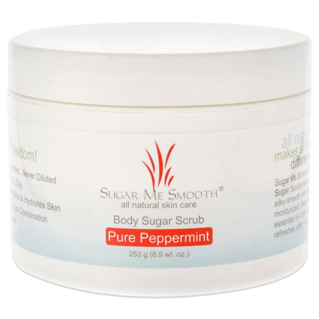Body Scrub - Pure Peppermint by Sugar Me Smooth for Unisex - 8.9 oz Scrub, , alternate image number 4