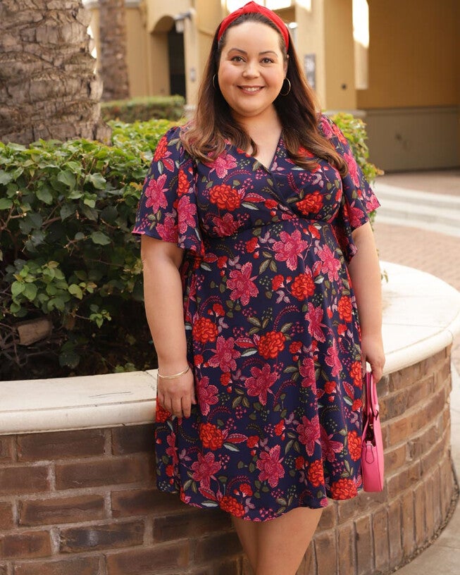 Florence Flutter Sleeve Dress, , alternate image number 7