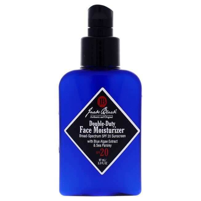 Double-Duty Face Moisturizer SPF 20 Sunscreen by Jack Black for Men - 3.3 oz Moisturizer, See Description, hi-res image number 0