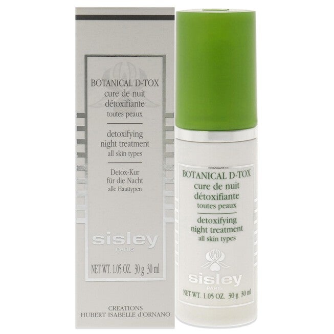 Botanical D-Tox Detoxifying Night Treatment by Sisley for Unisex - 1.05 oz Treatment, See Description, hi-res image number 0