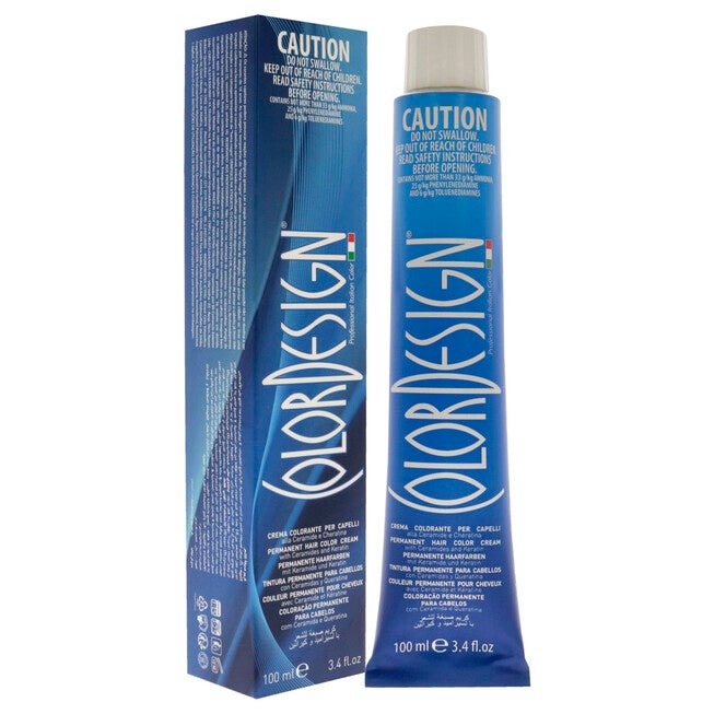 Permanent Hair Color - 1 Black by ColorDesign for Unisex - 3.4 oz Hair Color, See Description, alternate image number 1