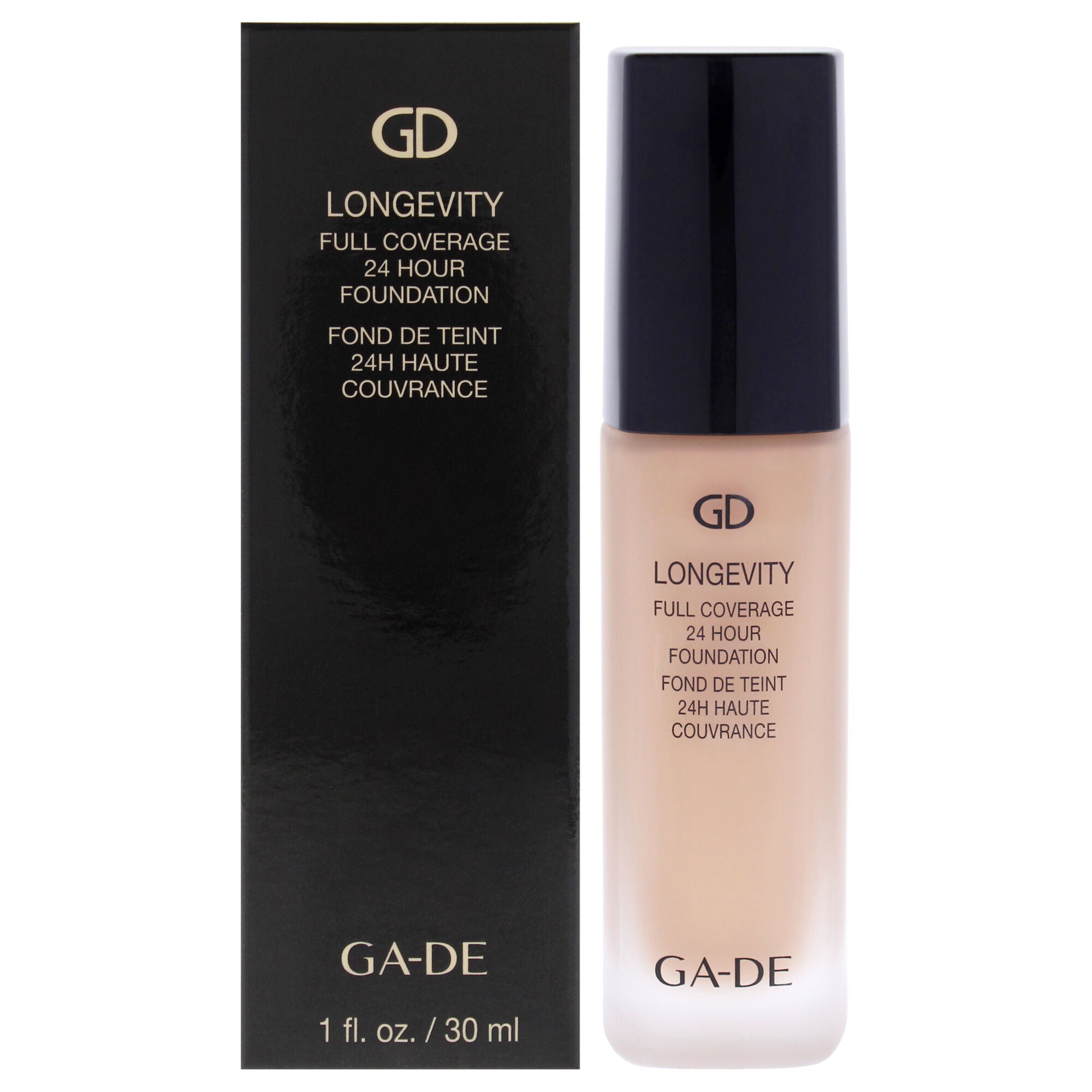Longevity Full Coverage 24Hr Foundation - 552 Fair Sand by GA-DE for Women - 1 oz Foundation, See Description, hi-res image number 0